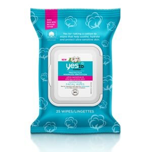 Yes To Cotton Facial Wipes, 25/Pack - 25 Ct , CVS