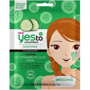 Yes To Cucumbers Calming DIY Powder To Clay Mask - 0.67 Oz , CVS