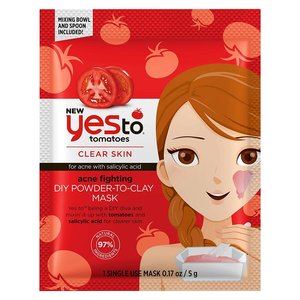 Yes To Tomatoes Acne Fighting DIY Powder To Clay Mask - 0.67 Oz , CVS