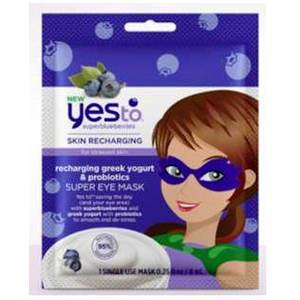 Yes To Superblueberries Recharging Yogurt & Probiotics Super Eye Mask