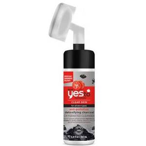 Yes To Tomatoes Charcoal Anti-Pollution Oxygenated Foaming Cleanser, 3.8 Oz - 5 Oz , CVS