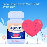 St. Joseph Low Dose Aspirin 81 MG Enteric Coated Tablets, thumbnail image 3 of 5