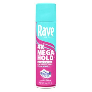 Rave 4X Mega Hold Unscented Hair Spray, 11 Oz , CVS