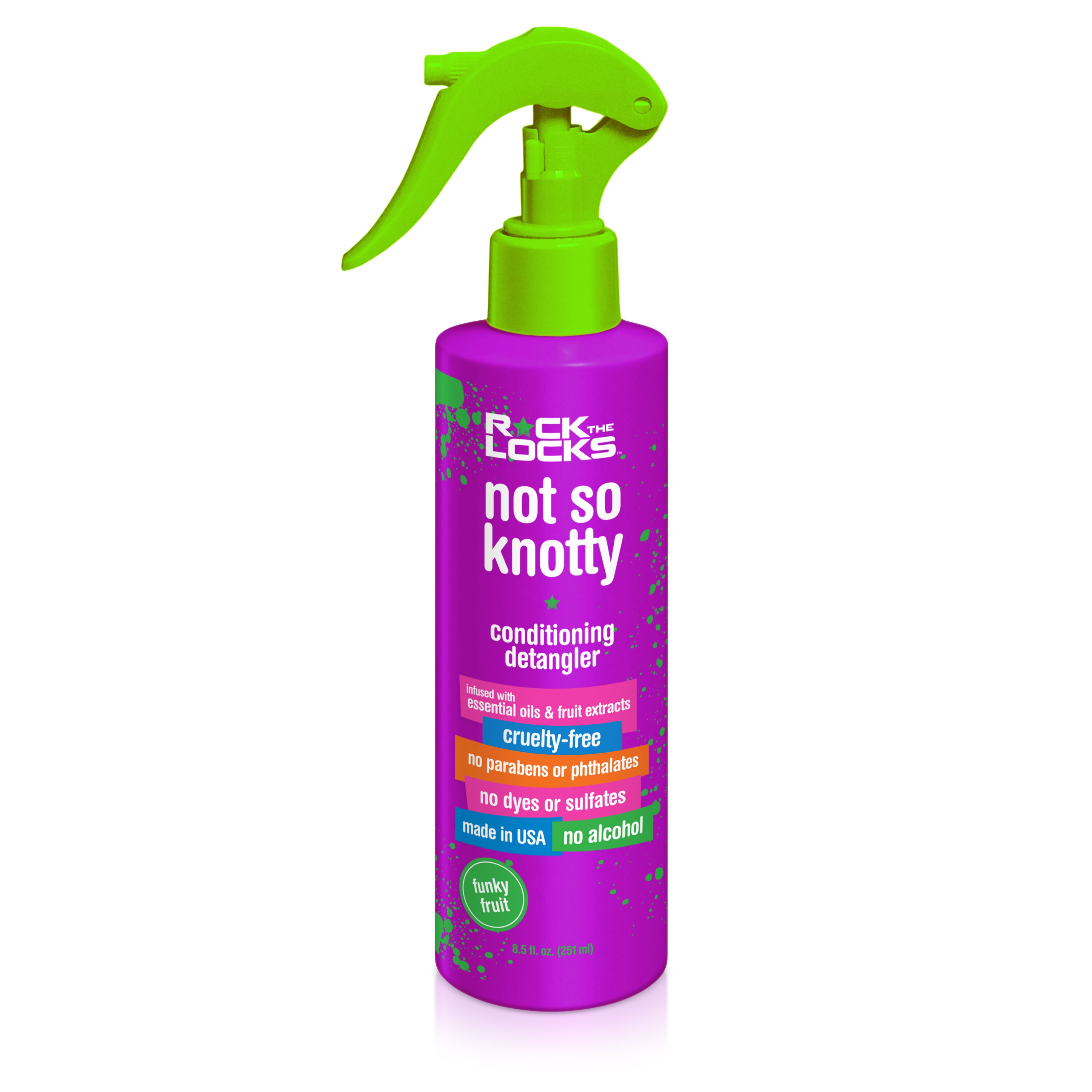 Rock The Locks Conditioning Detangler Funky Fruit - 8.5 Oz , CVS