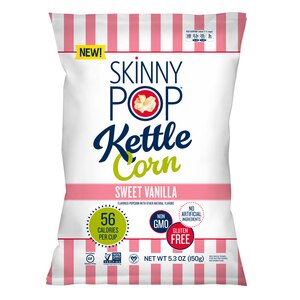 SkinnyPop Kettle Popcorn, Sweet Vanilla, 5.3 oz