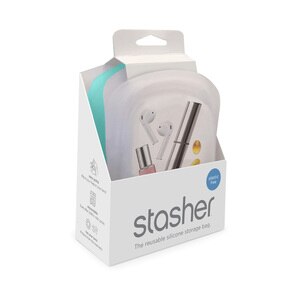 Stasher Reusable Silicone Pocket Bag, 2pk