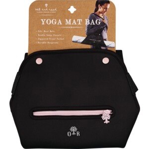 Oak and Reed Yoga Bag, Black/Lavender