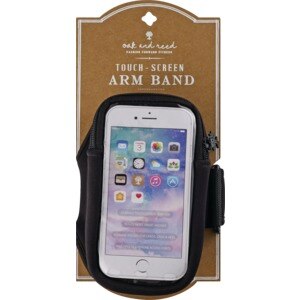 Oak and Reed Touch-Screen Arm Band, Black