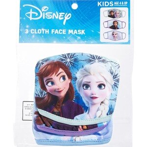  Disney Frozen Assorted Face Masks for Kids, 3-Pack 