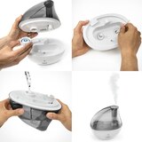Pure Enrichment MistAire Silver Ultrasonic Cool Mist Humidifier, thumbnail image 5 of 7