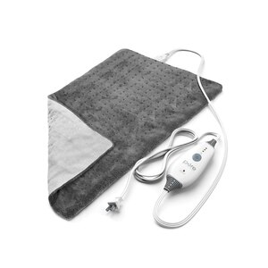 Pure Enrichment PureRelief Deluxe Heating Pad (12" x 24") - Grey