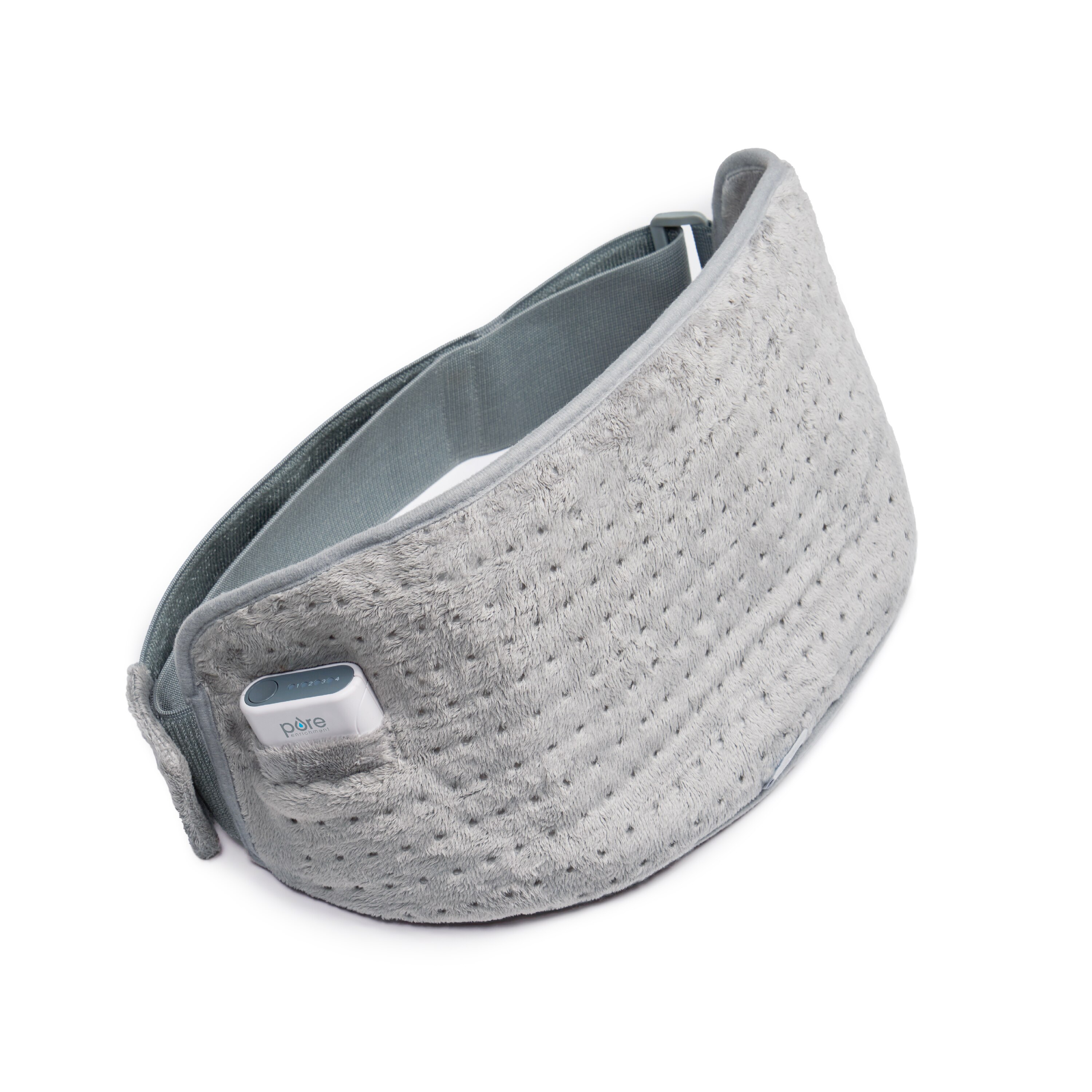 Pure Enrichment PureRelief Cordless Lumbar And Abdominal Heating Wrap, Mist Gray , CVS