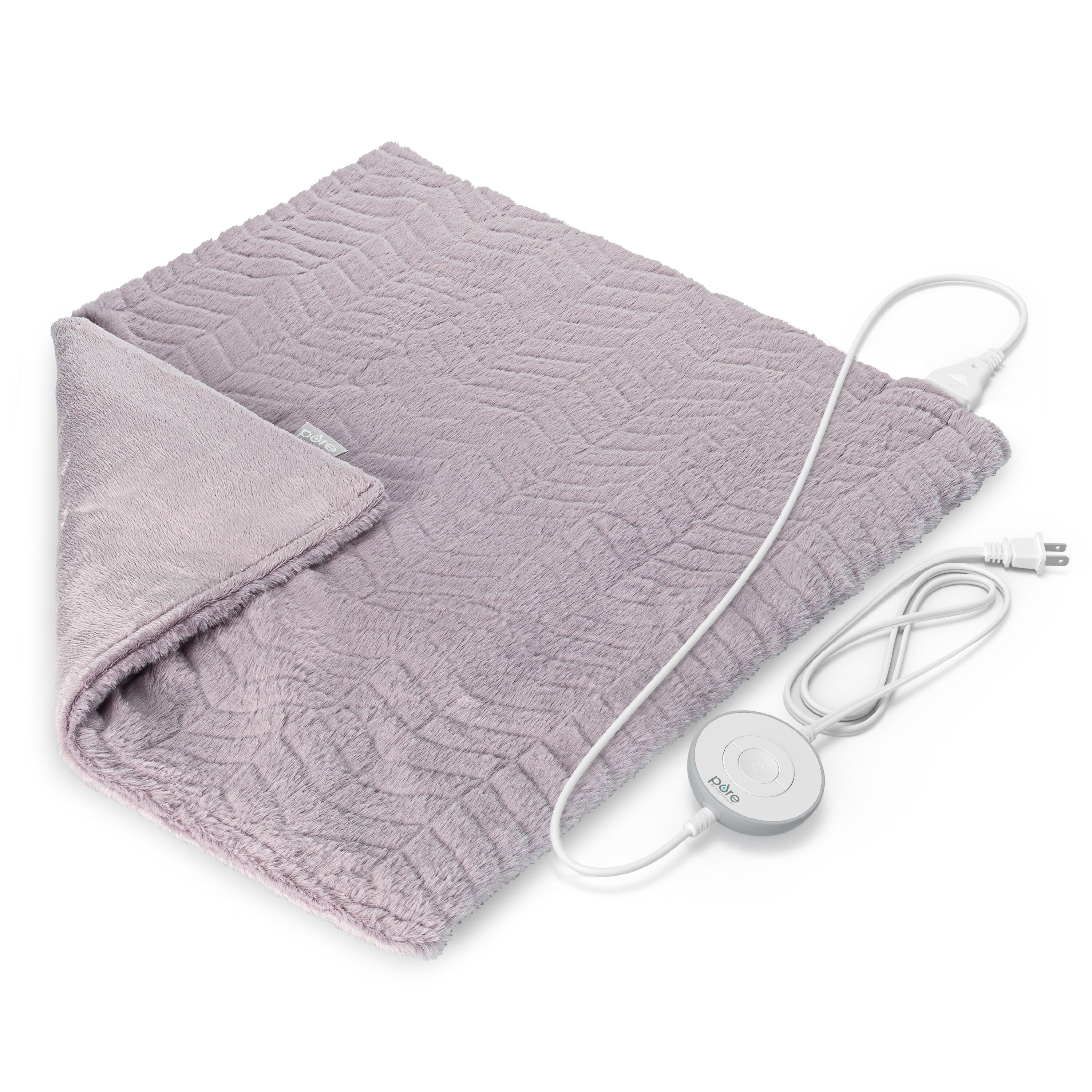 'Tini Beauty Pure Enrichment PureRadiance Ultra-Wide Luxury Heating Pad, Amethyst Dusk , CVS