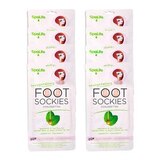 Spa Life Pink Invigorating Foot Sockies Spearmint & Tea Tree Oil, 8CT, thumbnail image 1 of 1
