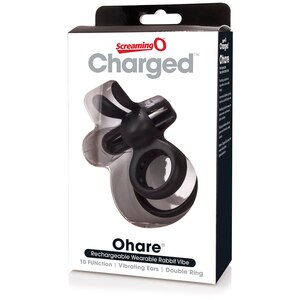Screaming O Pleasure Products Charged Ohare Voom Mini Vibe, Black