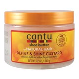 Cantu Shea Butter For Natural Hair Curling Custard, 12 OZ, thumbnail image 1 of 4