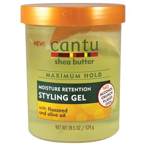 Cantu Shea Butter Moisture Retention Styling Gel with Flaxseed and Olive Oil, 18.5 OZ
