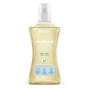 Method 4X Concentrated Laundry Detergent, Free + Clear 53.5 Oz , CVS