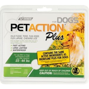 PetAction Plus for Dogs, 3 Doses