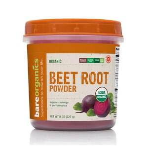BareOrganics Beet Root Powder, 8 OZ