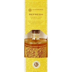 rareESSENCE Aromatherapy 100% Pure Essential Oil Reed Diffuser, 90ml