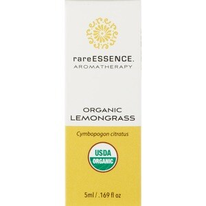 rareESSENCE Organic Lemongrass Essential Oil