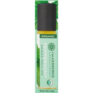 rareESSENCE Organic Peppermint Aromatherapy Roll-on