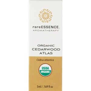 rareESSENCE Organic Cedarwood Atlas Essential Oil