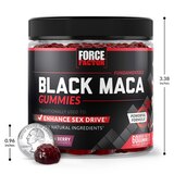 Force Factor Black Maca Gummies, 60 CT, thumbnail image 4 of 5