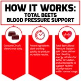 Force Factor Total Beets Blood Pressure Support Soft Chews, 60 CT, thumbnail image 4 of 5