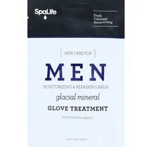 SpaLife Spa Life Men's Glacial Mineral Moisturizing Hand Glove, 3 Ct , CVS