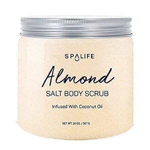 SpaLife Spa Life Almond Salt Body Scrub Infused With Coconut Oil - 32 Oz , CVS