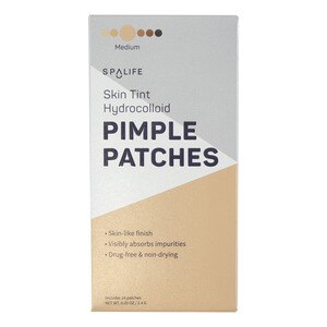 SpaLife Skin Tint Hydrocolloid Pimple Patches, 14 Ct - Shade Medium , CVS