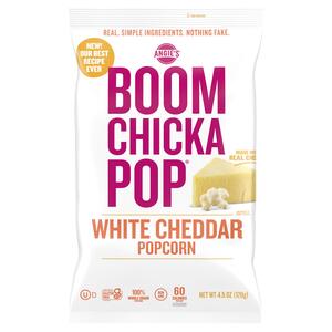 Angie's BOOMCHICKAPOP White Cheddar Popcorn, 4.5 Oz , CVS