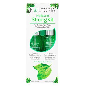 Nailtopia Spinach Nails Are Strong Kit