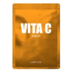 LAPCOS Vita C Vitality Sheet Mask - Mascarilla facial de uso diario