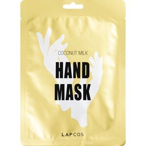 LAPCOS Coconut Hand Mask for Dry Dull Skin