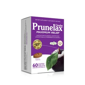 Prunelax Ciruelax Maximum Relief Coated Tablets, 60 Ct , CVS