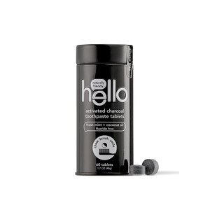 Hello Activated Charcoal Toothpaste Tablets, 60 CT