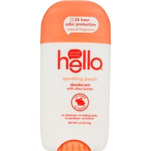 hello Deodorant, No Aluminum + No Baking Soda, Vegan & Parabens Free, 2.6oz