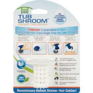  TubShroom Revolutionary Strainer-Hair Catcher 