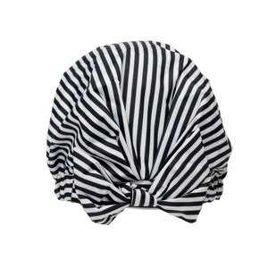 Kitsch Elevated Luxury Shower Cap, Stripe , CVS