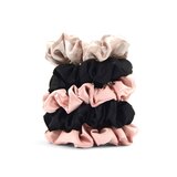 Kitsch Assorted Satin Sleep Scrunchies, Assorted Colors, 5 CT, thumbnail image 1 of 6