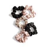 Kitsch Assorted Satin Sleep Scrunchies, Assorted Colors, 5 CT, thumbnail image 2 of 6