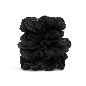 Kitsch Assorted Textured Scrunchies, 5CT