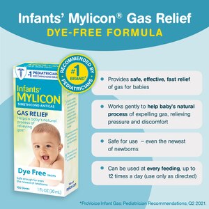 Mylicon Infant Gas Relief Drops Dye 
