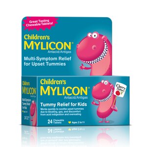 Mylicon Children's Tummy Relief For Kids - Antiácido pediátrico, 24 u.