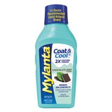 Mylanta Coat & Cool Liquid Antacid + Anti-Gas Relief, Chocolate Mint Flavor, 12 OZ, thumbnail image 1 of 7