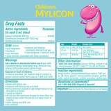 Children's Mylicon All-in-One Tummy Relief for Kids, Bubble Gum Flavor, 4 OZ, thumbnail image 2 of 5