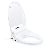 Brondell Swash 1400 Luxury Bidet Toilet Seat Elongated, White, thumbnail image 3 of 6